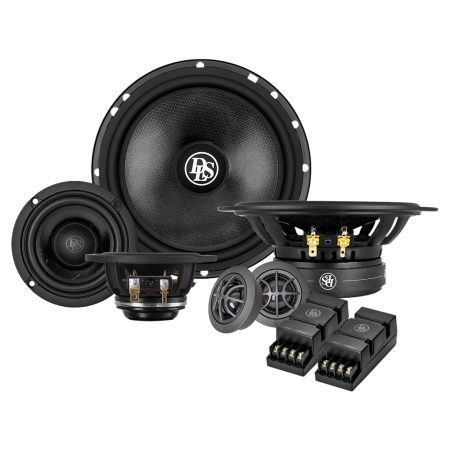 DLS Cruise i Reference, 3-drożny 6,5-calowy system komponentowy w grupie Car audio / Głośniki samochodowe / Zestawy komponentowe u BRL (SETCRPPUW6XPKT2)
