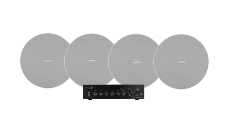 Dayton Audio DA40T z 4 szt. Fonestar Sky-6T, komercyjny zestaw 100V w grupie Pakiety / Zestawy do domu / Zestawy multiroom u BRL (SETDA40TPKT3)