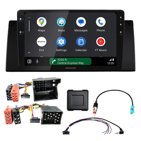 Zestaw car audio Kenwood DMX80AXS do BMW X5 E53 2000-2007 w grupie Car audio / Co pasuje do mojego samochodu / BMW / BMW X5 / BMW X5 2000-2006 u BRL (SETDMX80BM8PKT1)