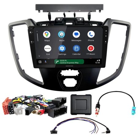 Zestaw car audio Kenwood DMX80AXS do Ford Transit V363 2014-2019 w grupie Car audio / Co pasuje do mojego samochodu / Ford / Transit / Transit 2014-2019 u BRL (SETDMX80FD5PKT1)