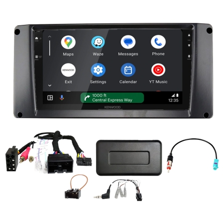 Zestaw car audio Kenwood DMX80AXS do Range Rover L322 2006-2012 w grupie Car audio / Co pasuje do mojego samochodu / Land Rover / Range Rover u BRL (SETDMX80LR6PKT1)