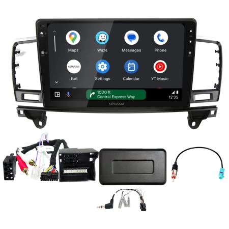 Zestaw car audio Kenwood DMX80AXS do Mercedes M-Class W166 2012-2015 w grupie Car audio / Co pasuje do mojego samochodu / Mercedes / Klasa M / Klasa M 2012-2015 u BRL (SETDMX80MC3PKT1)