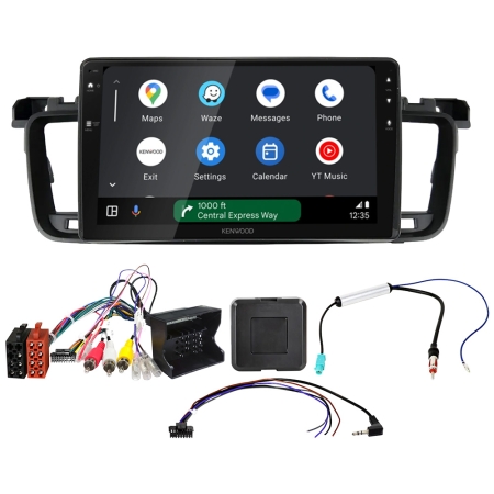 Zestaw car audio Kenwood DMX80AXS do Peugeot 508 2010-2018 w grupie Car audio / Co pasuje do mojego samochodu / Peugeot / Peugeot 508 / Peugeot 508 2010-2018 u BRL (SETDMX80PG2PKT1)