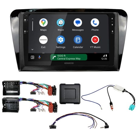 Zestaw car audio Kenwood DMX80AXS do Skoda Octavia 5E 2013-2020 w grupie Car audio / Co pasuje do mojego samochodu / Skoda / Skoda Octavia / Skoda Octavia 2020-2024 u BRL (SETDMX80SK2PKT1)