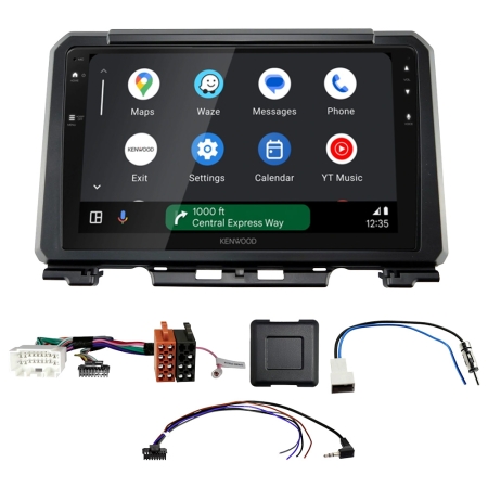 Zestaw car audio Kenwood DMX80AXS do Suzuki Jimny 2018-2025 w grupie Car audio / Co pasuje do mojego samochodu / Suzuki / Jimny u BRL (SETDMX80SZ6PKT1)