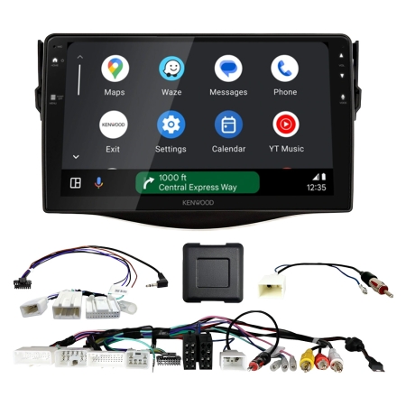 Zestaw car audio Kenwood DMX80AXS do Toyota RAV4 2005-2013 w grupie Car audio / Co pasuje do mojego samochodu / Toyota / RAV4 / RAV4 2013-2018 u BRL (SETDMX80TY3PKT1)