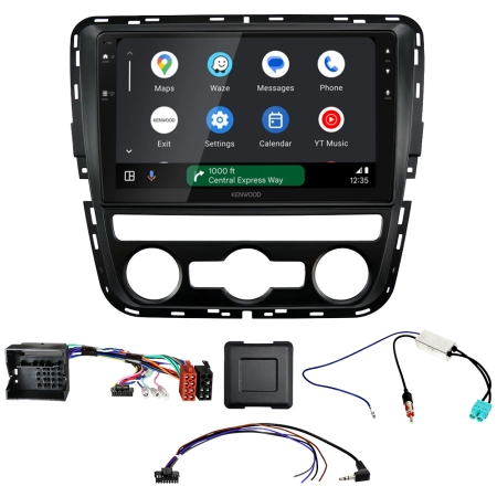 Zestaw car audio Kenwood DMX80AXS do Volkswagen Passat B7 2011-2015, automatisk AC w grupie Car audio / Co pasuje do mojego samochodu / Volkswagen / Passat / Passat B7 2010-2015 / Wymiana radia Passat B7 2010-2015 u BRL (SETDMX80VW5PKT1)