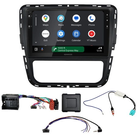 Zestaw car audio Kenwood DMX80AXS do Volkswagen Passat B7 2011-2015, manuell AC w grupie Car audio / Co pasuje do mojego samochodu / Volkswagen / Passat / Passat B7 2010-2015 / Wymiana radia Passat B7 2010-2015 u BRL (SETDMX80VW6PKT1)