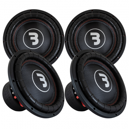 4-pack Bass Habit Elite 2 E2380D2, 15-calowe przetworniki basowe w grupie Car audio / Bas / Subwoofery u BRL (SETE2380D2X4)