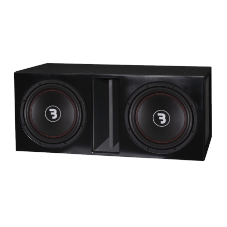 2-pack Bass Habit E300D1 w wentylowanej obudowie basowej w grupie Car audio / Bas / Pasywny subwoofer u BRL (SETE300D1PKT4)