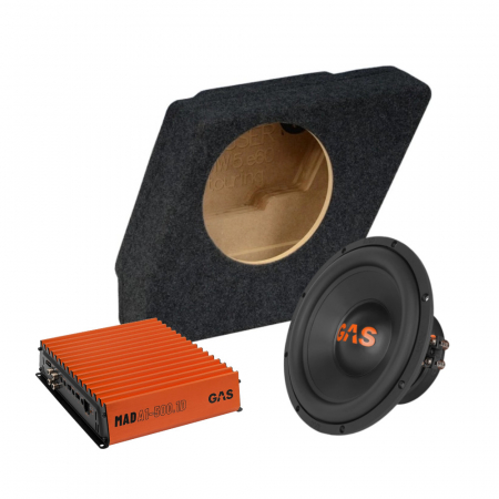Zestaw basowy GAS MAD do BMW E61 w grupie Car audio / Co pasuje do mojego samochodu / BMW / BMW 5 seria / BMW E60/E61 2004-2011 / Wymiana głośników E60/E61 2004-2011 u BRL (SETE61PKT1)
