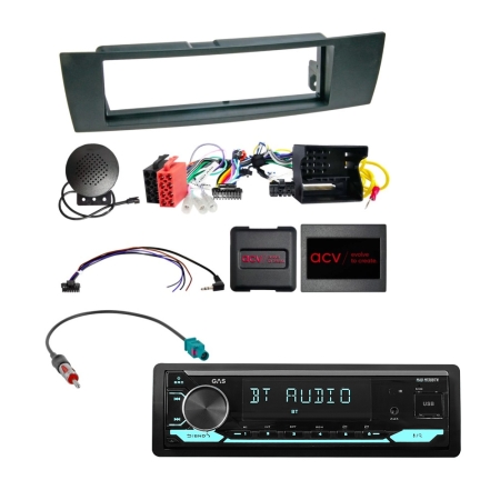 Zestaw car audio GAS MAD M130-BTN do BMW 1/3/X1/Z4 2004-2016 w grupie Car audio / Co pasuje do mojego samochodu / BMW / BMW 3 seria / BMW E90/E91/E92/E93 2005-2011 / Wymiana radia BMW E90/E91/E92/E93 2005-2011 u BRL (SETE90PKT5)