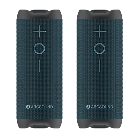 2-pack Arcsound EDGE Sapphire Blue w grupie Audio domowe / Głośniki / Głośniki Bluetooth u BRL (SETEDGESBX2)