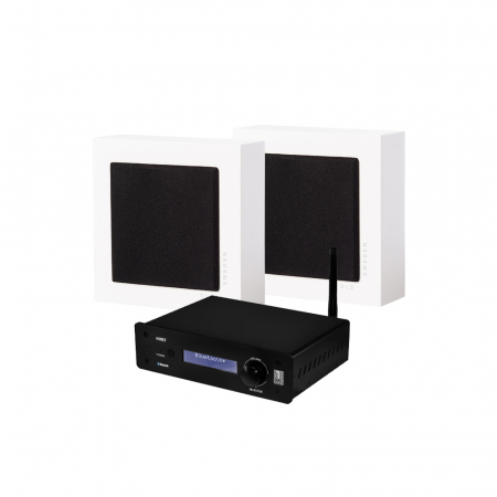 System One A50BT & 2-pack DLS Flatbox Slim Mini, zestaw stereo w grupie Pakiety / Zestawy do domu / Zestawy stereo u BRL (SETFBMINIPKT6)