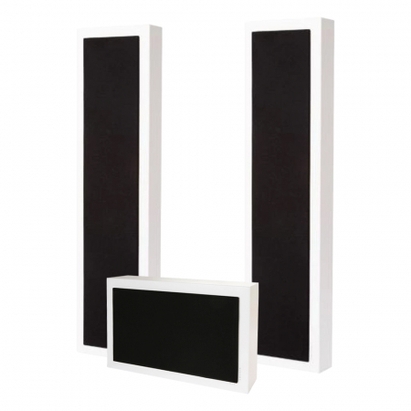 2-pack DLS Flatbox XXL & Flatsub 8.2 zestaw głośników 2.1, biały w grupie Pakiety / Zestawy do domu / Domowe zestawy głośnikowe u BRL (SETFBXXLPKT2)