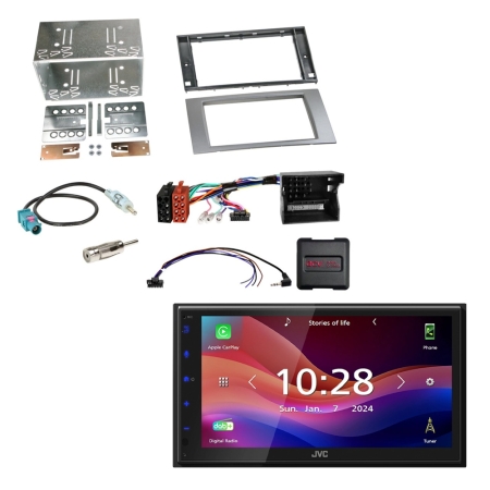 JVC KW-M695DBW zestaw audio samochodowego do Ford 2004-2014 w grupie Car audio / Co pasuje do mojego samochodu / Ford / Transit Connect / Transit Connect 2002-2013 u BRL (SETFORDPKT6)