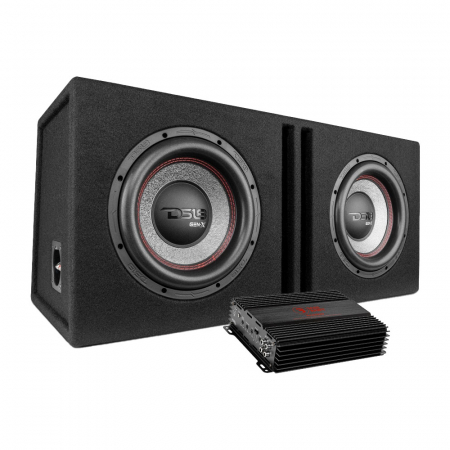 DS18 GEN-X210LD i Bass Habit Rebel RA2000W, zestaw basowy w grupie Pakiety / Zestaw do samochodu / Pakiety basowe u BRL (SETGENX210LDPKT3)