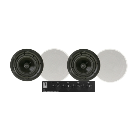 4-pak DLS IC623 z przełącznikiem głośnikowym System One SC4B w grupie Pakiety / Zestawy do domu / Zestawy multiroom u BRL (SETIC623PKT1)