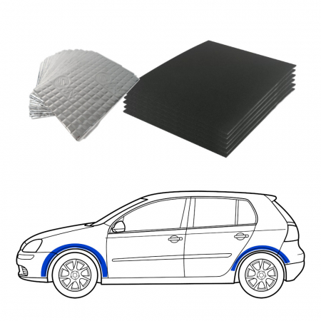 Wygłuszenie do hatchbacka, nadkola w grupie Car audio / Co pasuje do mojego samochodu / Ford / Focus / Focus 1998-2004 / Pozostałe Focus 1998-2004 u BRL (SETISOLHALVPKT6)