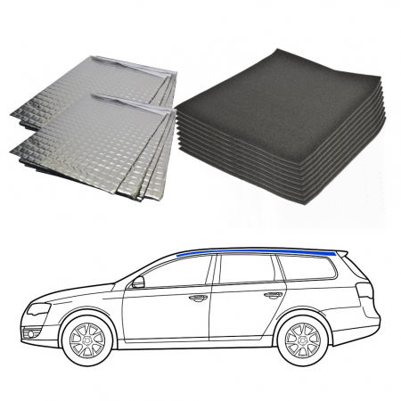 Wygłuszenie do kombi, dach w grupie Car audio / Co pasuje do mojego samochodu / Volvo / Volvo V90 / Volvo V90 2017- / Pozostałe V90 2017- u BRL (SETISOLKOMBIPKT4)