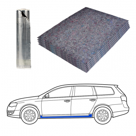 Wygłuszenie do kombi, podłoga w grupie Car audio / Co pasuje do mojego samochodu / Volvo / Volvo V90 / Volvo V90 2017- / Pozostałe V90 2017- u BRL (SETISOLKOMBIPKT5)