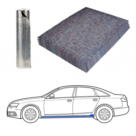 Wyciszenie do Sedan, podłoga w grupie Car audio / Co pasuje do mojego samochodu / SAAB / 9-5 / 9-5 NG 2010-2012 / Pozostałe 9-5 NG 2010-2012 u BRL (SETISOLSEDANPKT5)
