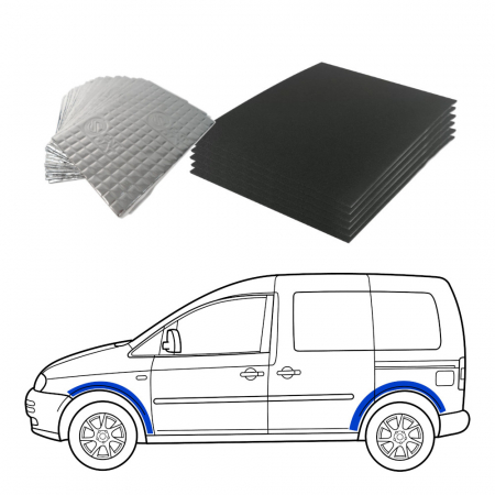 Wyciszenie do Van, nadkola w grupie Car audio / Co pasuje do mojego samochodu / Volkswagen / Transporter / Transporter T6.1 2020-2024 / Pozostałe Transporter T6.1 2020-2024 u BRL (SETISOLVANPKT5)