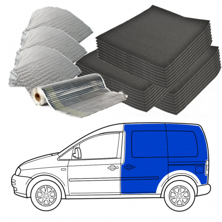 Wyciszenie do Van, tylna przestrzeń ładunkowa w grupie Car audio / Co pasuje do mojego samochodu / Volkswagen / Transporter / Transporter T6.1 2020-2024 / Pozostałe Transporter T6.1 2020-2024 u BRL (SETISOLVANPKT6)