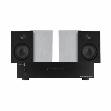 Dayton Audio MA1240 i 2 pary głośników do zabudowy System One IW690 w grupie Pakiety / Zestawy do domu / Zestawy multiroom u BRL (SETIW690PKT6)