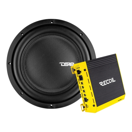 DS18 IXS12.2D z Recoil RL680.1, smukły zestaw basowy 1x12