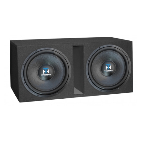 Portowana skrzynia basowa 2x15 cali z 2 szt. Hammer Tech LCW15V2D4 w grupie Car audio / Bas / Pasywny subwoofer u BRL (SETLCW15V2D4PKT1)