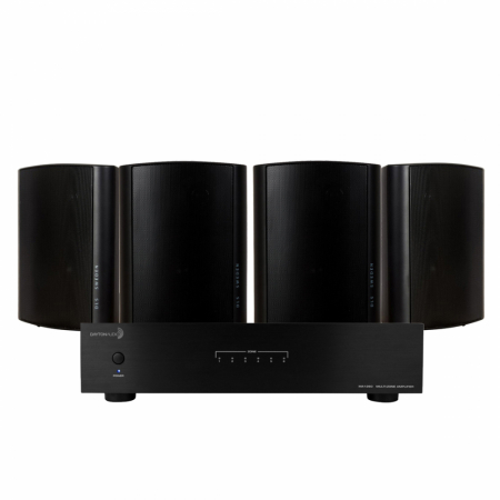 Dayton Audio MA1260 i 2 pary czarnych DLS MB6i do siłowni lub na taras w grupie Pakiety / Zestawy do domu / Zestawy multiroom u BRL (SETMA1260PKT2)