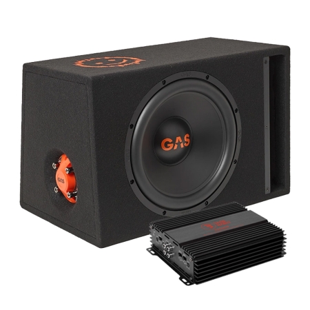 GAS MAD B2-110V zestaw basowy z Bass Habit RA500W w grupie Pakiety / Zestaw do samochodu / Pakiety basowe u BRL (SETMADB2110VPKT2)