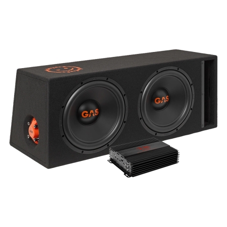 GAS MAD B2-212V z Bass Habit RA2000W, zestaw basowy w grupie Pakiety / Zestaw do samochodu / Pakiety basowe u BRL (SETMADB2212VPKT6)