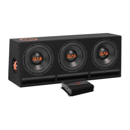 GAS MAD B2-310V zestaw basowy z Bass Habit RA2000W w grupie Pakiety / Zestaw do samochodu / Pakiety basowe u BRL (SETMADB2310VPKT5)