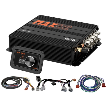 GAS MAX D2-610BT, 10-kanałowy procesor dźwięku/DSP do Volvo 2007-2016 (Performance) w grupie Car audio / Co pasuje do mojego samochodu / Volvo / Volvo V60 / Volvo V60 2011-2018 / Pozostałe V60 2011-2018 u BRL (SETMAXD2610BTVOLVOPKT2)