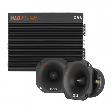 2-pak GAS MAX PT2-384 z MAD A2-85.2 w grupie Pakiety / Zestaw do samochodu / Pakiety głośnikowe SPL u BRL (SETMAXPT2384PKT1)