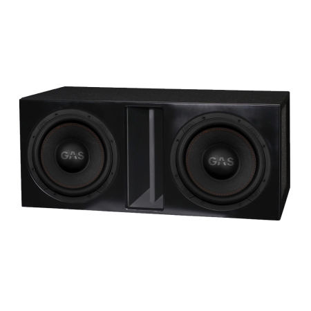 2-pak GAS MAX S1-12D2 w wentylowanej obudowie basowej w grupie Car audio / Bas / Pasywny subwoofer u BRL (SETMAXS112D2PKT3)