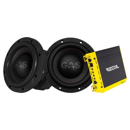 2-pack GAS MAX S1-6D1 z Recoil RL680.1, zestaw basowy 2x6,5