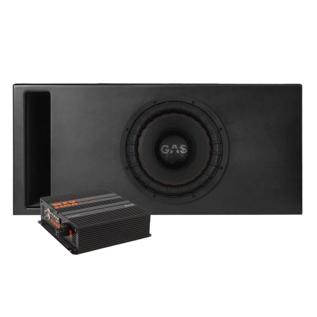 1x12 pakiet basowy z GAS MAX S2-12D1 w skrzyni Comp i wzmacniaczem