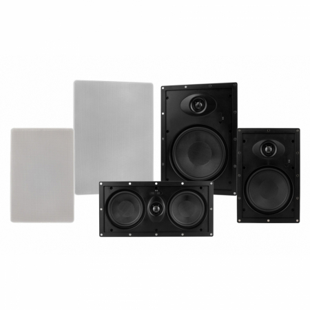 Dayton Audio ME825W zestaw głośników 5.0 w grupie Pakiety / Zestawy do domu / Domowe zestawy głośnikowe u BRL (SETME825WPKT1)