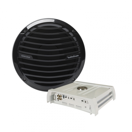 Rockford Fosgate RM110D4 i DLS MRA22 w grupie Car audio / Audio morskie / Zestawy morskie u BRL (SETMRA2RM110D4)