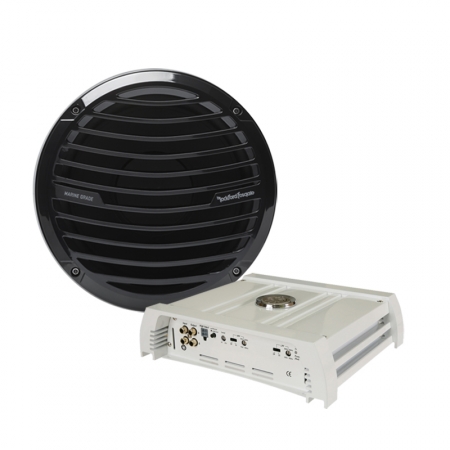 Rockford Fosgate RM18D4 i DLS MRA22 w grupie Car audio / Audio morskie / Zestawy morskie u BRL (SETMRA2RM18D4)