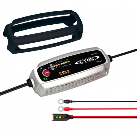 CTEK ładowarka akumulatora MXS 5.0 12v z Bumper 60 i Comfort Indicator Eyelet w grupie Car audio / Akcesoria / Ładowarki do akumulatorów u BRL (SETMXS50BUMPCIE)