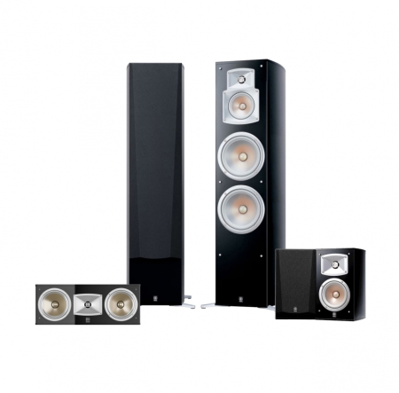 Yamaha NS-777 z głośnikiem centralnym i surround, pakiet głośników 5.0 w grupie Pakiety / Zestawy do domu / Domowe zestawy głośnikowe u BRL (SETNS777BPKT1)