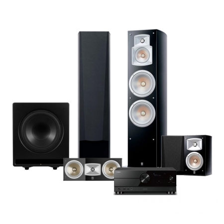 Yamaha NS-777 pakiet kina domowego 5.1 z subwooferem i RX-A2A w grupie Pakiety / Zestawy do domu / Kino domowe i zestawy kina domowego u BRL (SETNS777BPKT4)