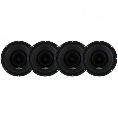 Zestaw 4 szt. Hammer Tech Omni Class OCF250, 10-calowy głośnik średniotonowy w grupie Pakiety / Zestaw do samochodu / Pakiety głośnikowe SPL u BRL (SETOCF250PKT1)