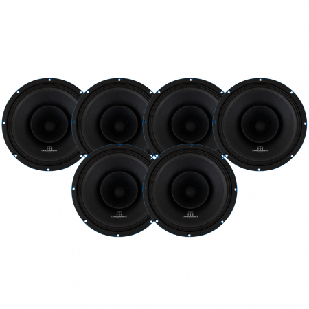 Zestaw 6 szt. Hammer Tech Omni Class OCF250, 10-calowy głośnik średniotonowy w grupie Pakiety / Zestaw do samochodu / Pakiety głośnikowe SPL u BRL (SETOCF250PKT2)