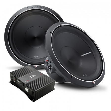 Zestaw 2 szt. Rockford Fosgate P2D415 i Bass Habit SPL ELITE 2000.1DF w grupie Pakiety / Zestaw do samochodu / Pakiety basowe u BRL (SETP2D415SE2)