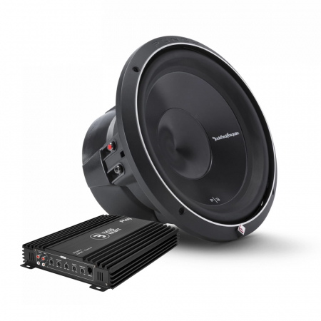 Rockford Fosgate Punch P3D2-12 i Bass Habit Play Power 600.1, pakiet basowy w grupie Pakiety / Zestaw do samochodu / Pakiety basowe u BRL (SETP3D212XPKT1)